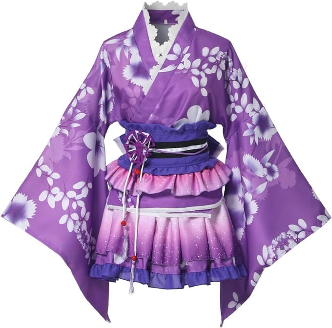 Kimono Dames Cosplay Kostuum voor Feestdagen en Evenementen