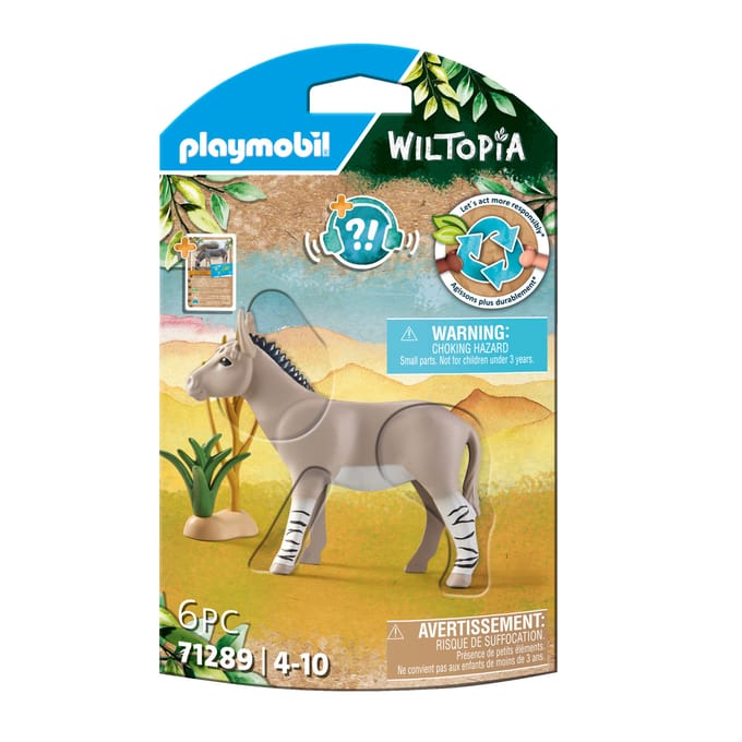 PLAYMOBIL Wiltopia - Afrikaanse wilde ezel - 71289