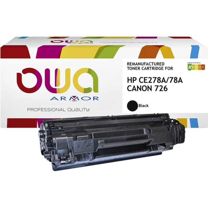 Tonercartridge OWA alternatief tbv HP CE278A zwart