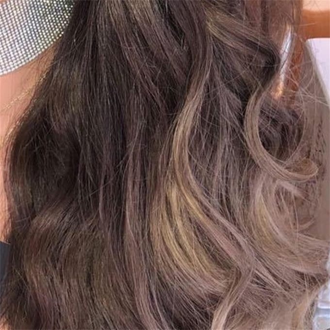 Damespruik Bruin Lang Krullend Synthetisch Haar Hittebestendig Cosplay Pruik brown
