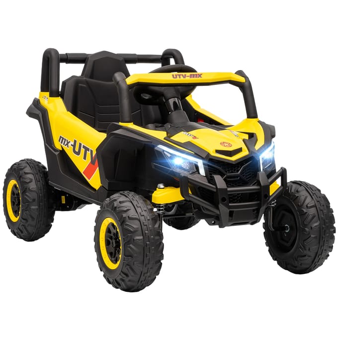 12V Elektrische Auto UTV kinder elektrische buggy met afstandsbediening 2,4G Slow Start Hit systeem