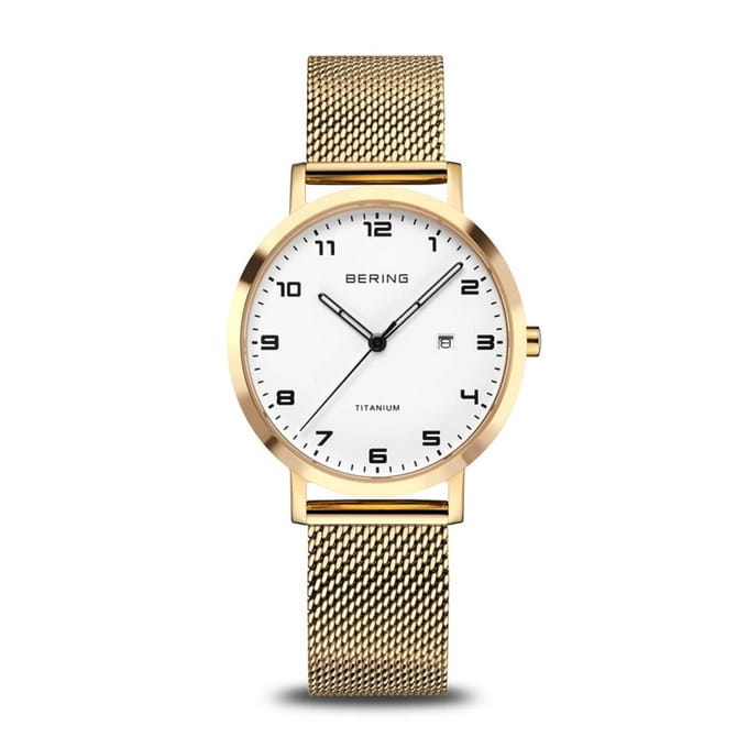 Bering - 18634-334 - Polshorloge - Dames - Kwarts - Titanium