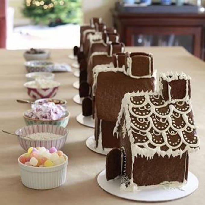 3D Huisdeur DIY Siliconen Fondant Mal Taartdecoratie Chocolade Uitsteker Mal gray