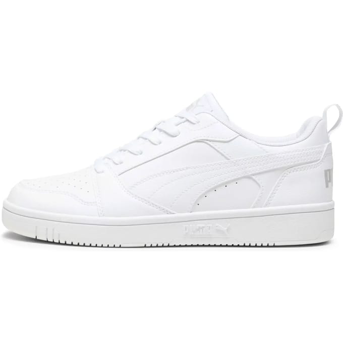 PUMA Rebound v6 Low Unisex Sneakers - PUMA White-Cool Light Gray