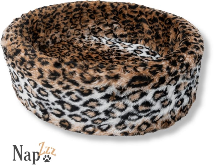 NapZZZ Orthopedische Bontmand Jaguar Bruin No 2 56*50*15 cm