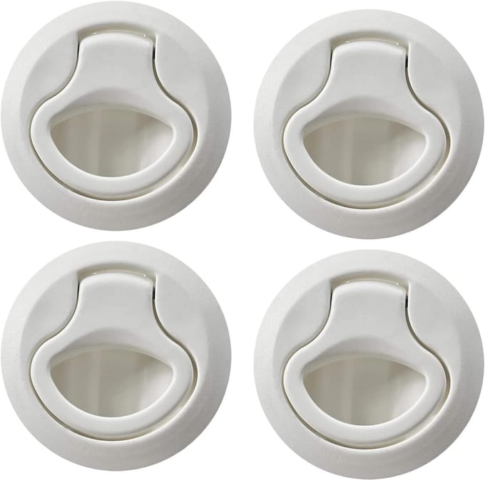 Ronde Nylon Touw Wit - Sterk en Duurzaam 2.4 cm Dikte