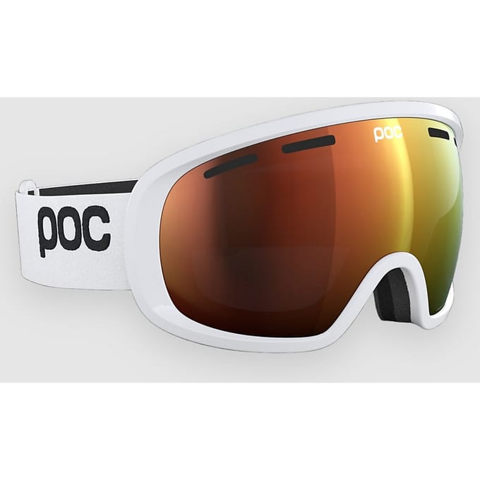 POC Fovea Blixten White Goggle wit