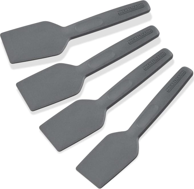 Set van 4 raclettespatels 16 cm Fackelmann