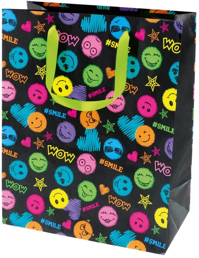 SUSY CARD cadeautas Smile black
