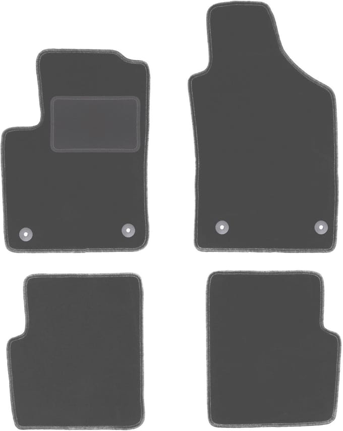 Grafiet automatten voor: Fiat 500 FL hatchback (2013-2019)