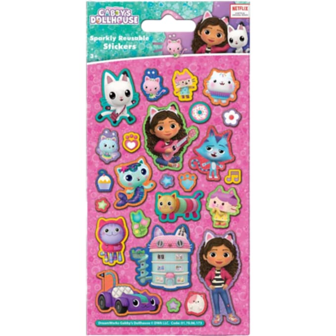 Gabby’s Dollhouse Foil Stickers