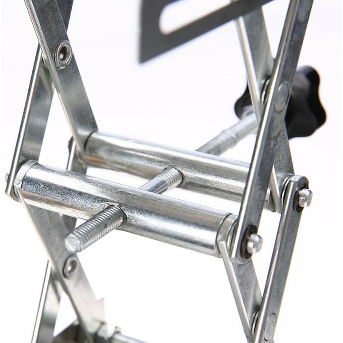 Roestvrij Staal Router Lift Hefplatform Stand Lifter voor Router Werkbank Tafel Houtbewerking zilver