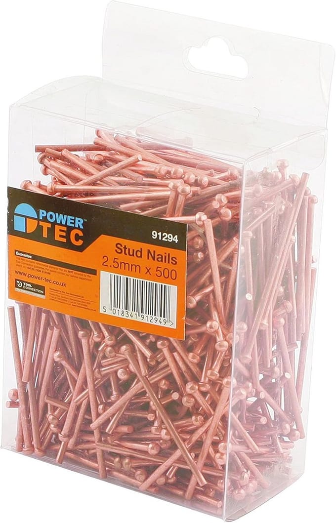 Stiftnagels 2,5 mm voor bevestiging en reparatie