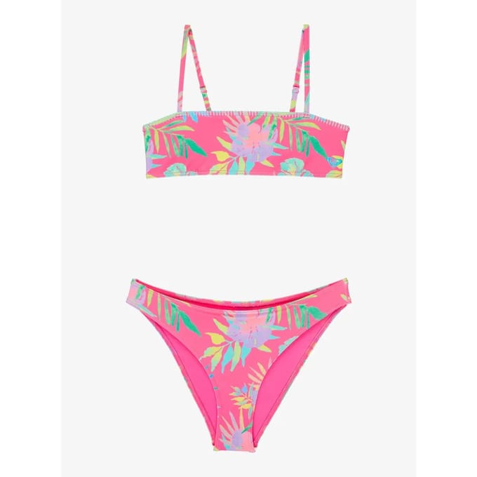 2-delig zwempak voor meisjes Roxy Aquarella Bandeau Set