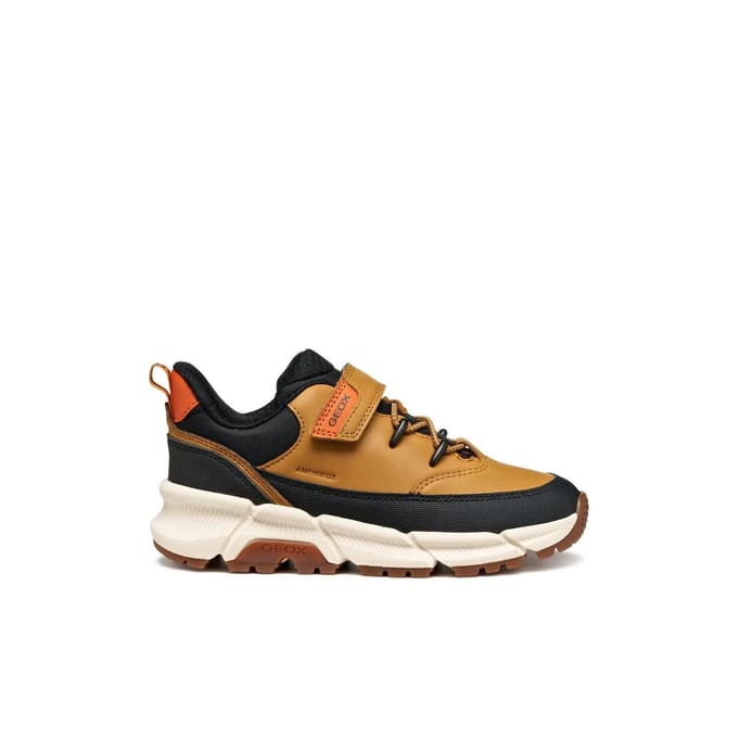 GEOX FLEXYPER PLUS ABX JONGENS Sneakers - DONKERGEEL - Maat 30