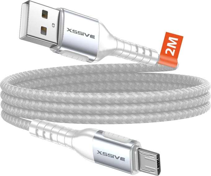 Xssive Micro USB laadkabel - geschikt voor JBL speakers & oudere smartphones - 2 meter