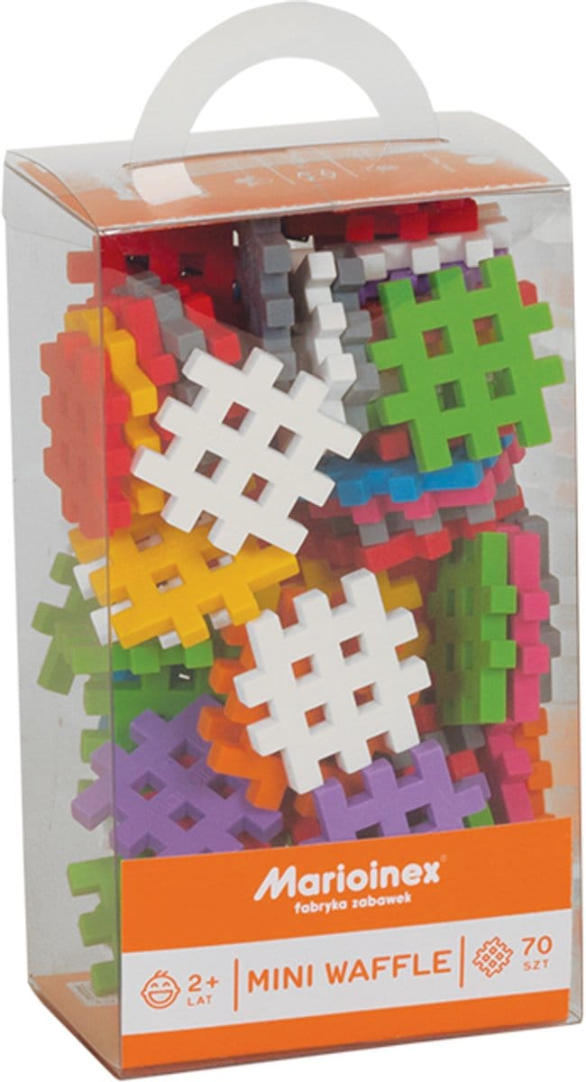 Mini wafel blokken 70 stuks - Marioinex - vanaf 24 maanden