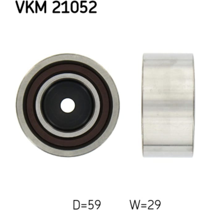 Tandriemgeleiderpoelie  SKF VKM 21052