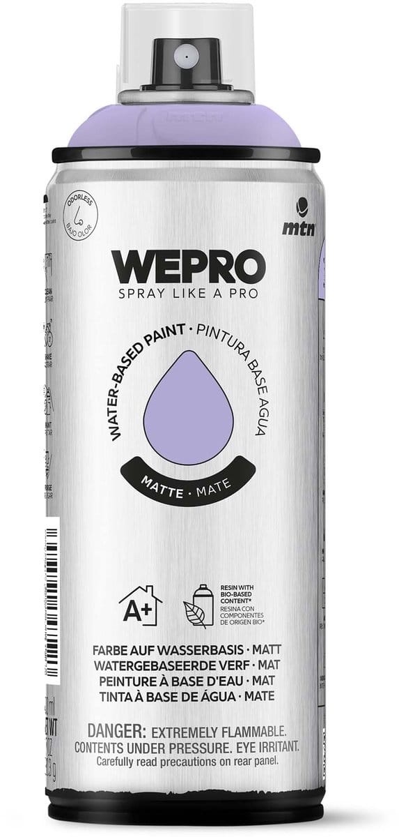 Spuitbus Violet Halloween Mat MTN WEPRO WATER-BASED PAINT 400ML