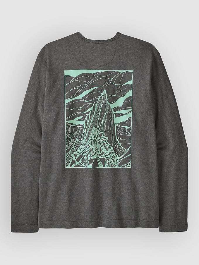 Patagonia Lw Cloud Crag Wildrise Crew Sweater zwart