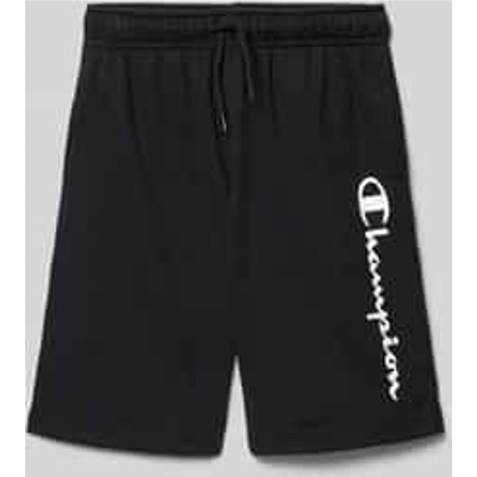 Sweatshorts met logo en elastische band