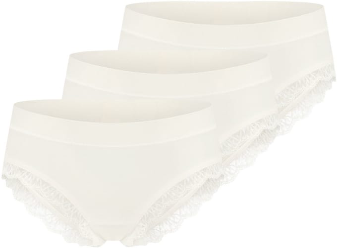 Schiesser Dames brazil slip 3 pack Unique Cotton
