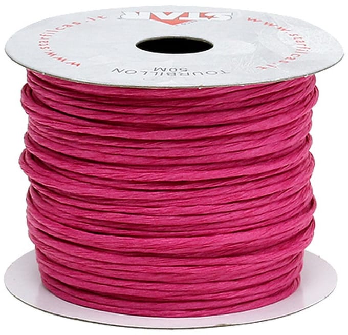 Draadgewikkeld 50m Fuchsia