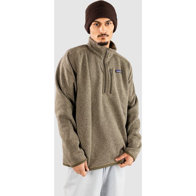 Patagonia Better 1/4 Zip Hoodie groen