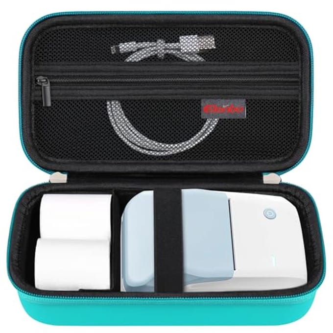 Reiszak voor Draagbare Bluetooth Thermische Barcode Labelprinter