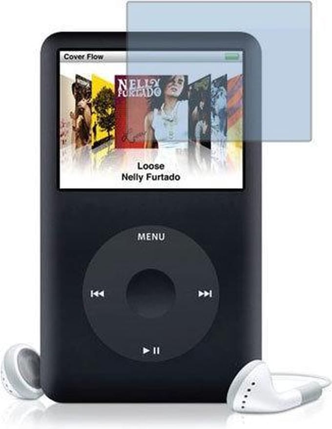 Screenprotector Bescherm-Folie voor iPod Classic