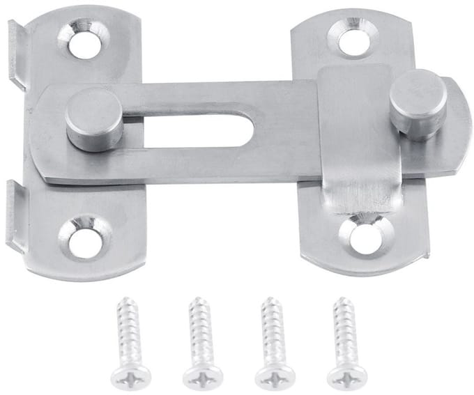 Dailygoods- Hasp - Roestvrij Staal - Veiligheidsbeugel - Deurslot