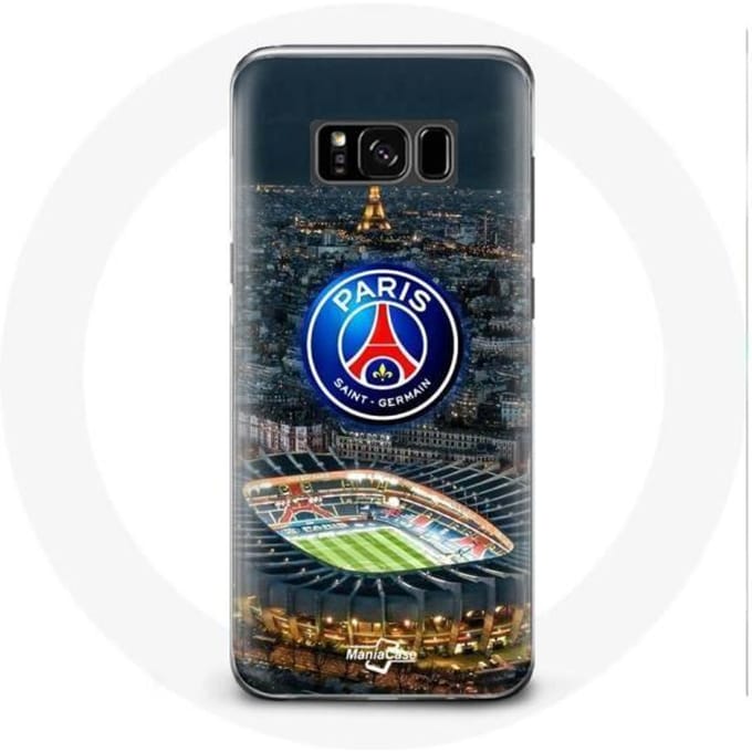 Samsung Galaxy S8 hoesje psg logo stadionnacht Eiffeltoren