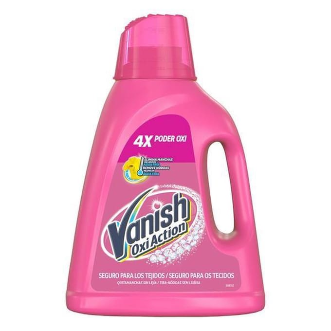 Vlekkenverwijderaar Vanish Oxi Action Pink 1,8 L