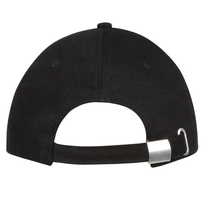 SOLS Buffalo 6 panel baseballpet (Zwart/Rood)