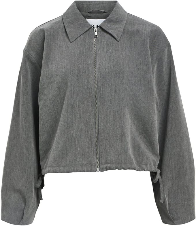 Object Objsigrid Re Lo Bomber Dames - Jas - Antraciet - Maat 42