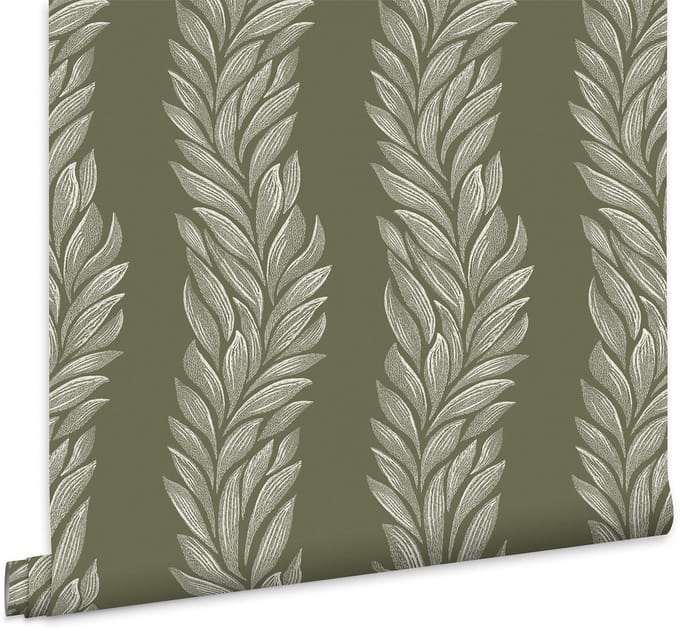 Laura Ashley Vliesbehang - Coulderton Leaves 10mx52cm