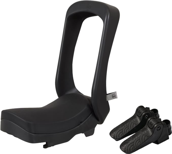 Urban Iki Junior Fietszitje - Zonder Montagekader - Bincho Black/ Bincho Black