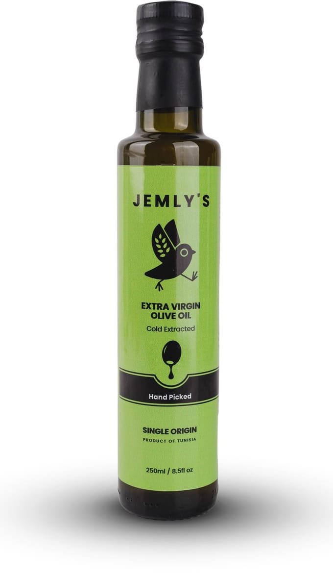 JEMLY'S Extra Vierge Olijfolie 250ml