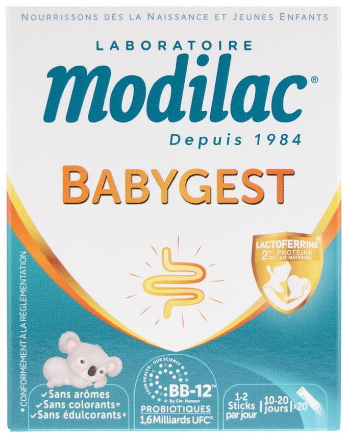 Modilac Babygest 20 Sticks