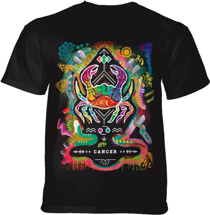 T-shirt Russo Cancer Black KIDS M
