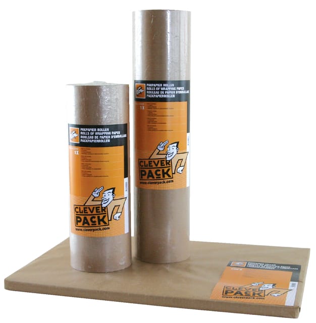 Inpakpapier CleverPack kraft 70gr - rol 50 cm x 220 meter