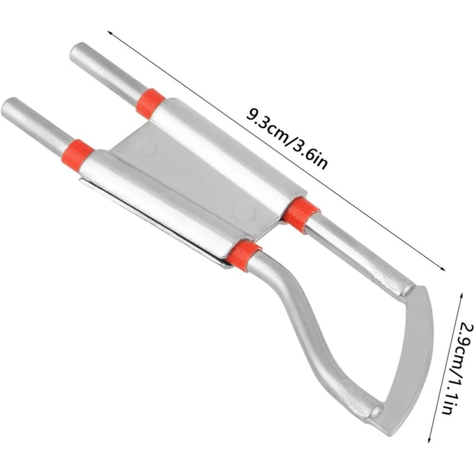 Stof Touw Snijmes Voor KD 7 3, KD 5 3, KD 8 3 Elektrisch Hittemes white