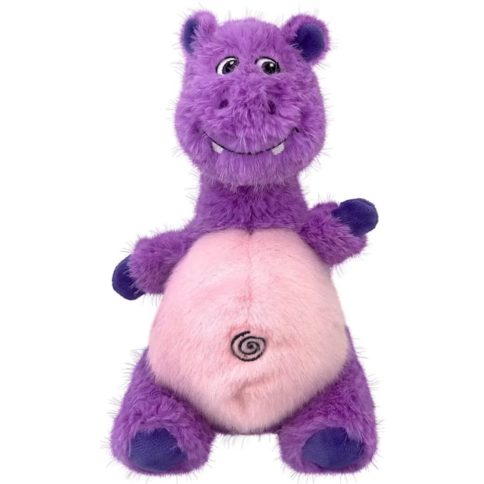 Pluche voor honden Kong Knots Belly Hippo