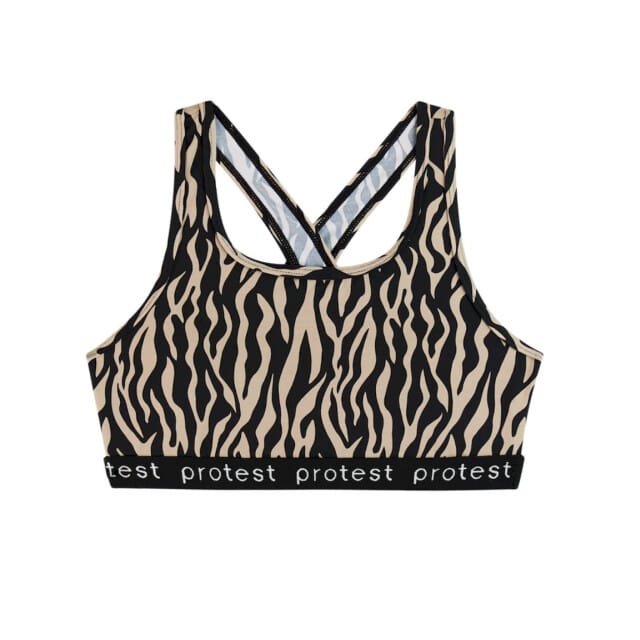 Protest PRTMonicas JR - Bikini set Meisjes - Normale pasvorm - Uitneembare vulling - Rood
