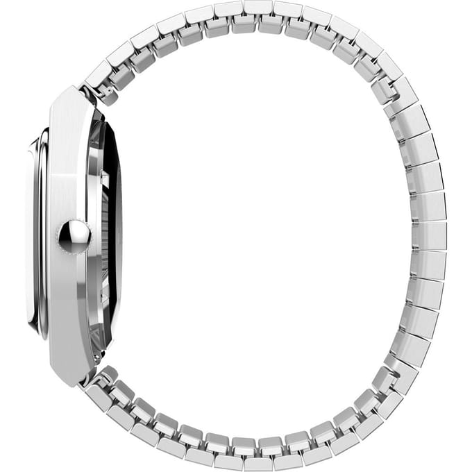 Timex E Line TW2Y07300 Horloge - Staal - Zilverkleurig - Ø 34 mm