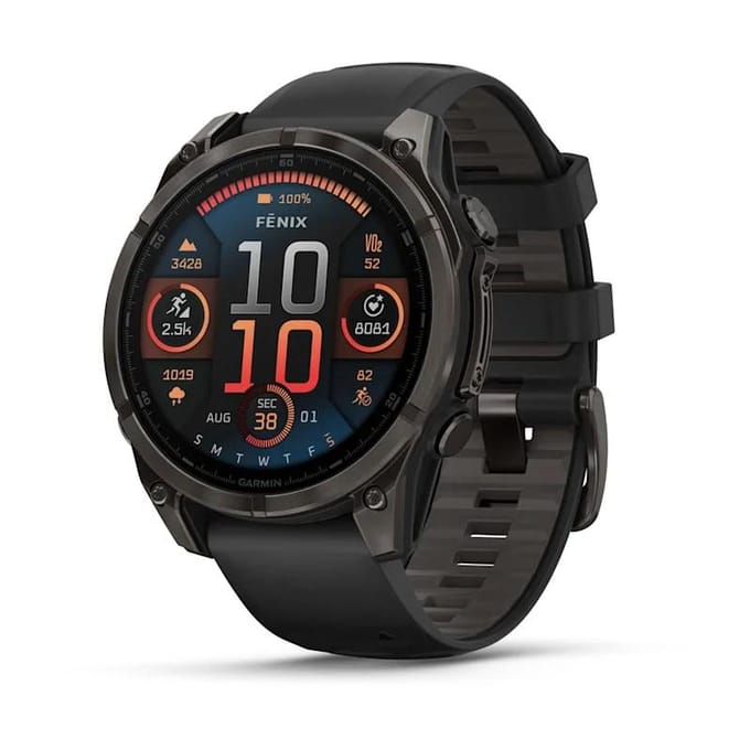 Garmin Fenix 010-02904-21 Fenix 8 Sapphire Horloge