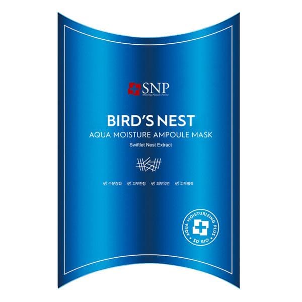 Vogelnest Water Aqua Vocht Ampoule Mask Set 25 ml x 10 st blue