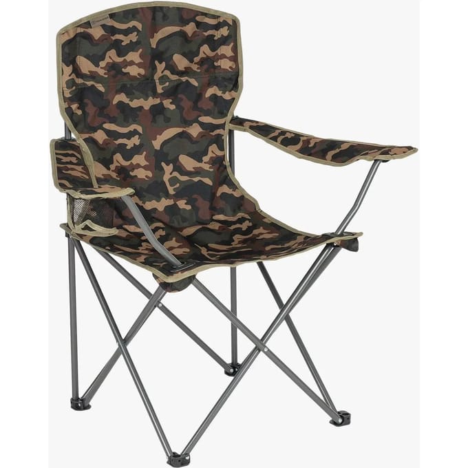 Highlander Campingstoel Opvouwbaar 80 Cm Camouflage
