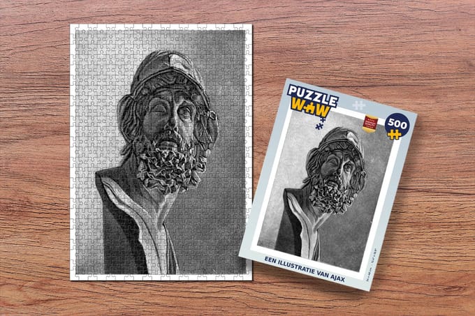 Puzzel Een illustratie van Ajax - Legpuzzel - Puzzel 500 stukjes