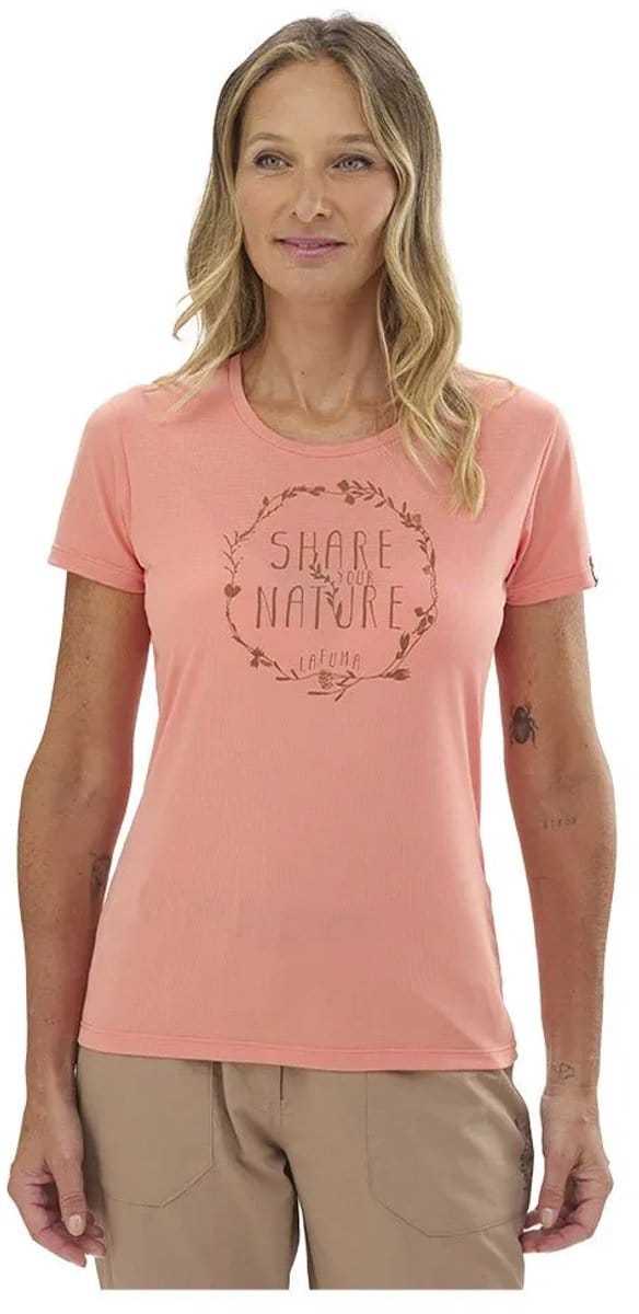 Lafuma Corporate T-shirt Met Korte Mouwen Roze L Vrouw